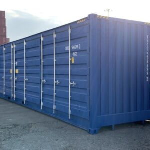 Contenedor maritímo de 40 pies HC con puertas laterales